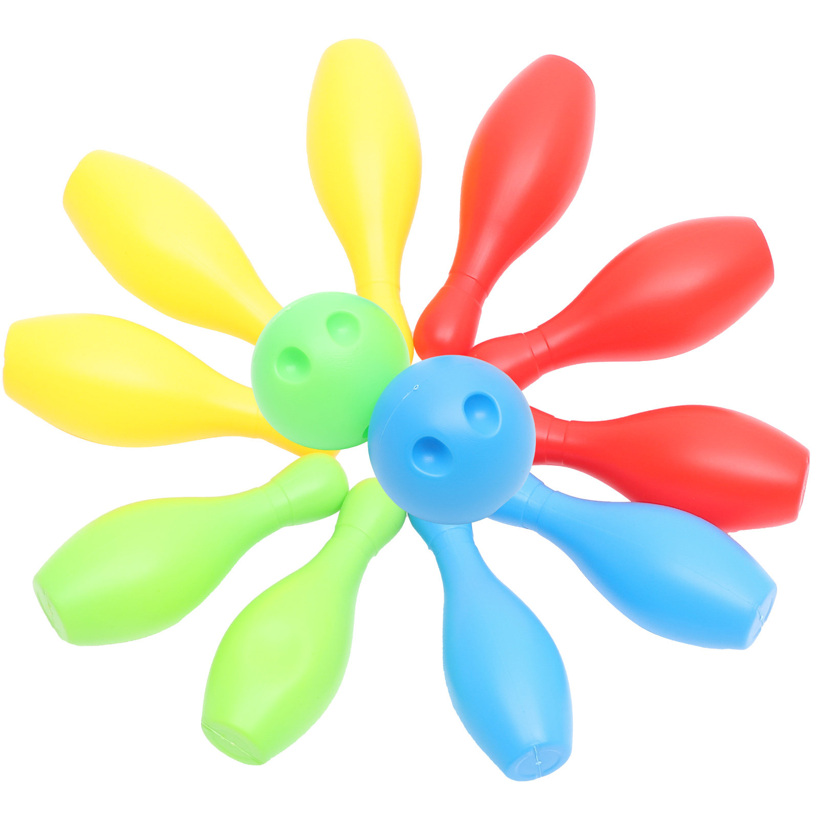Party Games Kid Friendly - مجموعة بولينج صغيرة مكونة من 10