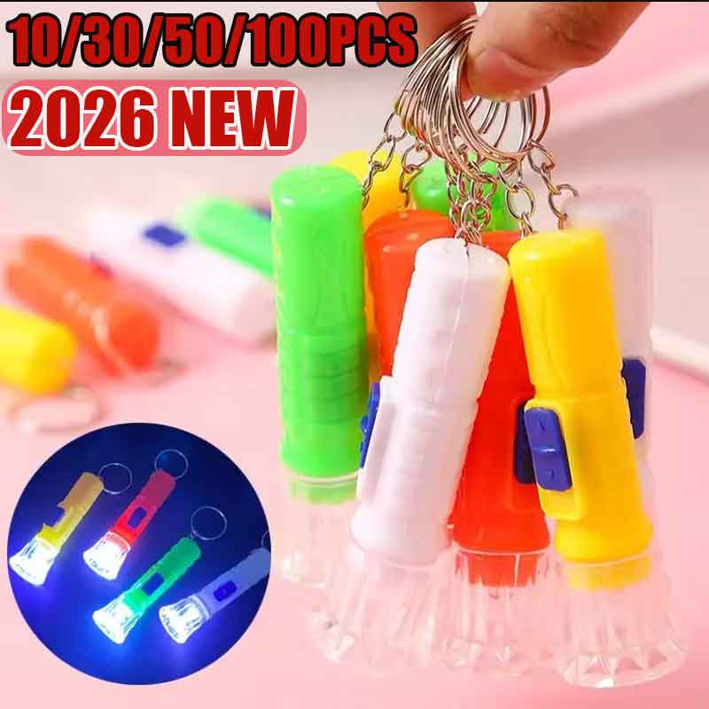 Party Games Mini - 10/30/50/100 قطعة مصباح LED صغير للأطفال،