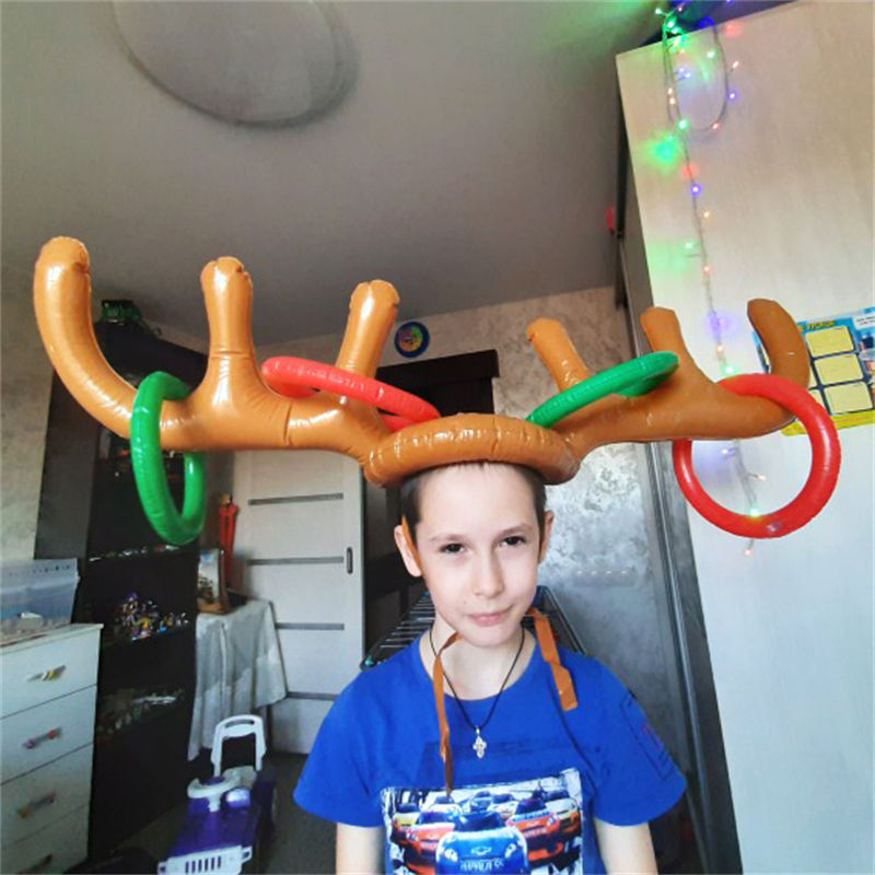 Party Games Easter For Family - 1 حقيبة نفخ الرنة قرن الوعل