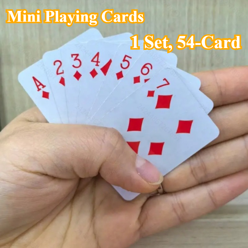 Party Games Mini - بطاقات لعب صغيرة بحجم 3.3 ×