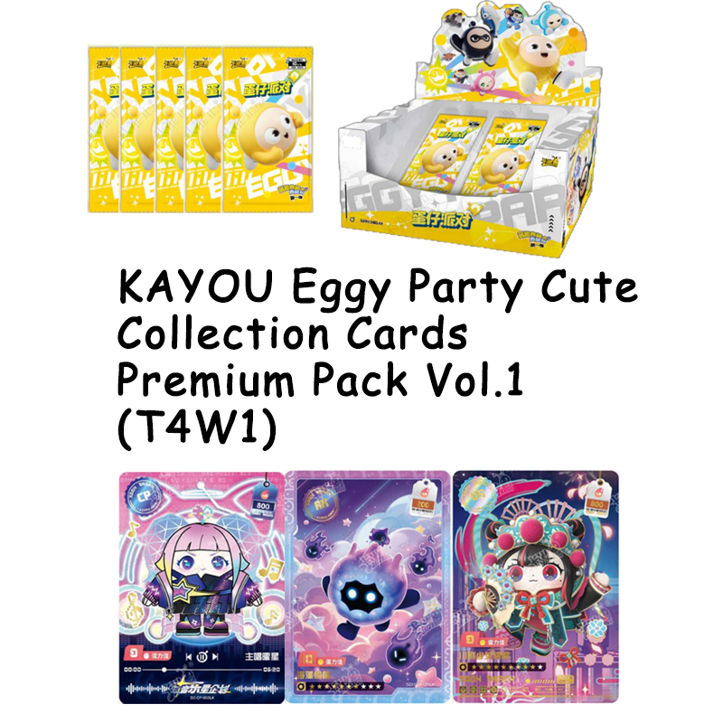 Party Games Eggy - مجموعة بطاقات KAYOU Eggy Party اللطيفة