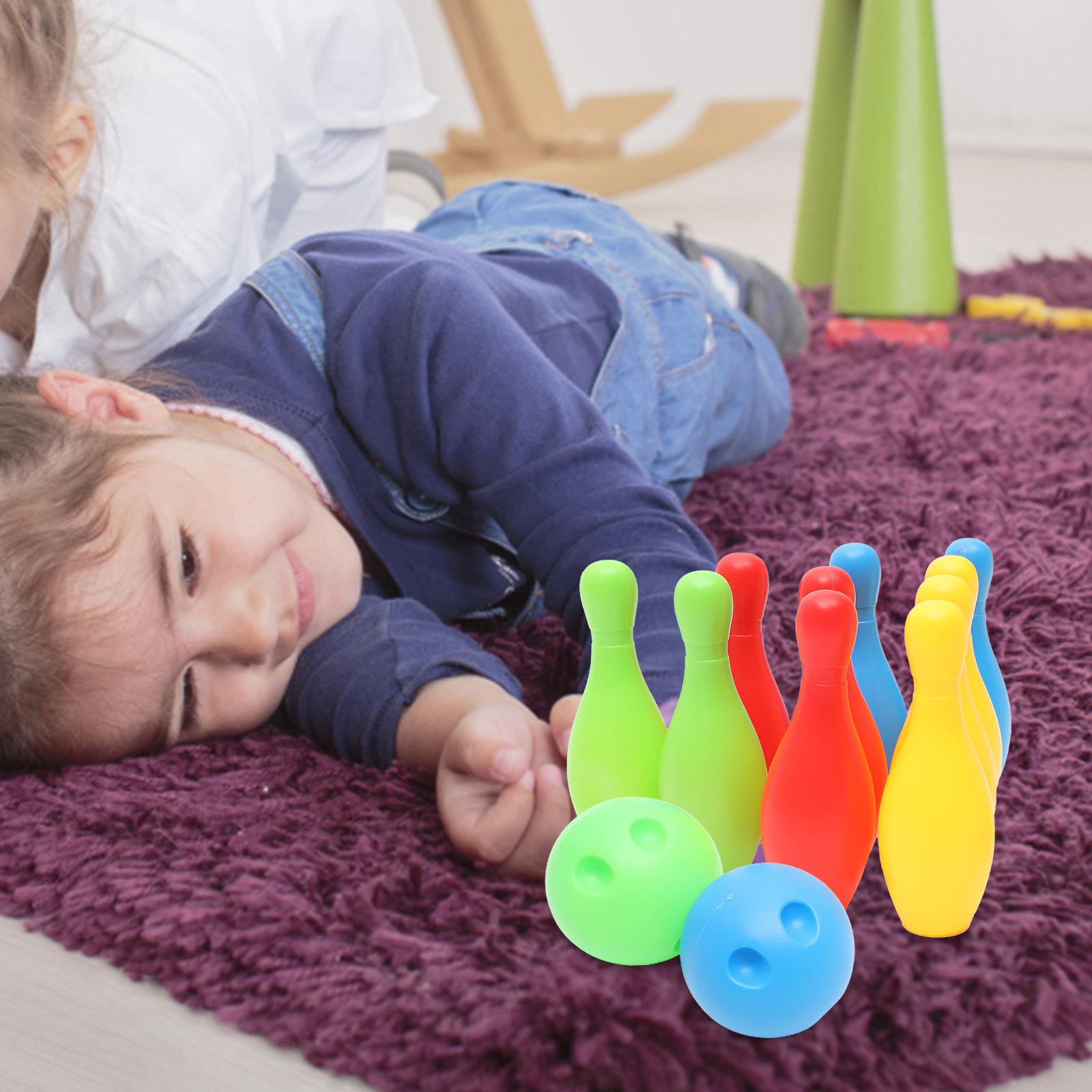 مجموعة بولينج صغيرة مكونة من 1 - مراجعة Party Games Kid Friendly وسعره