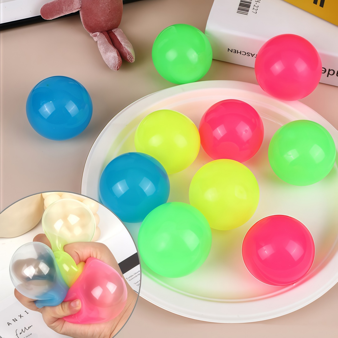 5-20 قطعة من الكرات المطاطية ا - مراجعة Party Games Kids Birthday وسعره