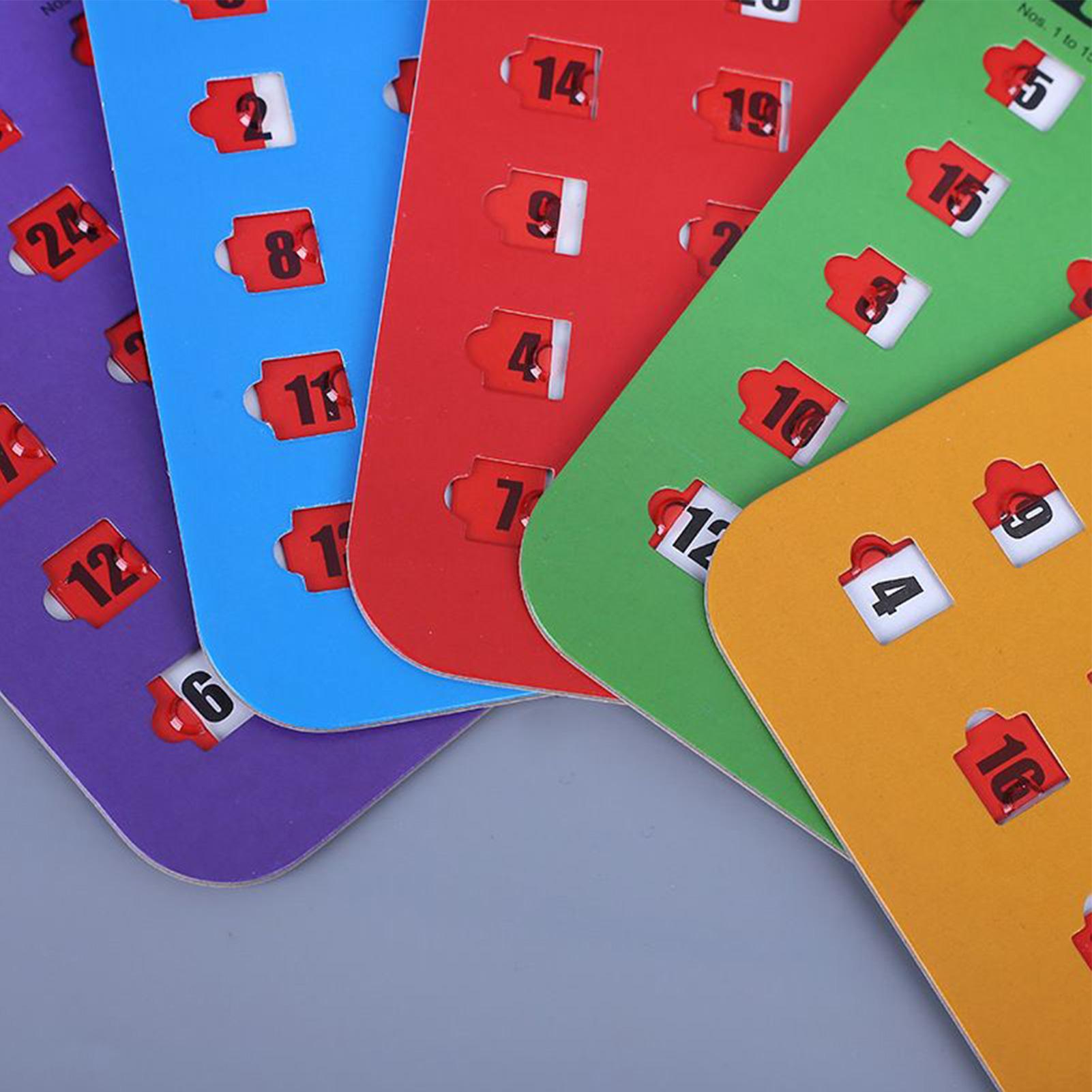 5 قطع من بطاقات لعبة البينجو ا - مراجعة Party Games Cards وسعره