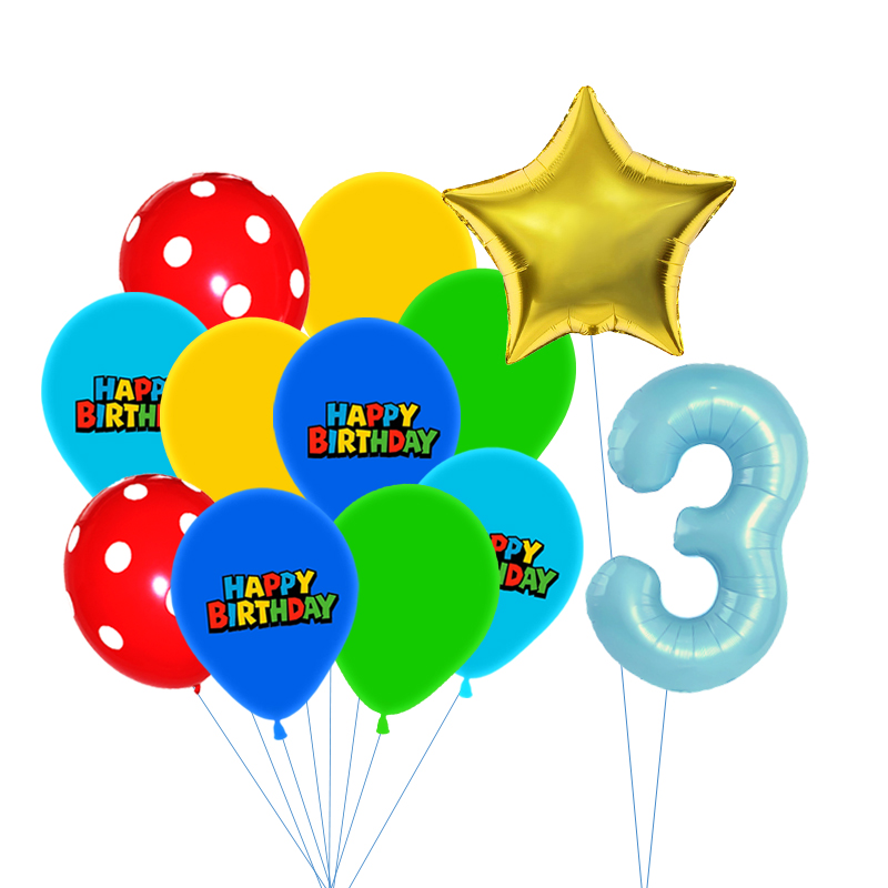 مجموعة بالونات مستوحاة من لعبة - مراجعة Party Games Kids Birthday وسعره