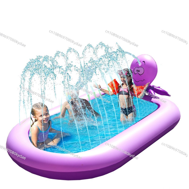 نافورة قابلة للنفخ على شكل مرك - مراجعة Party Games Kids Birthday وسعره