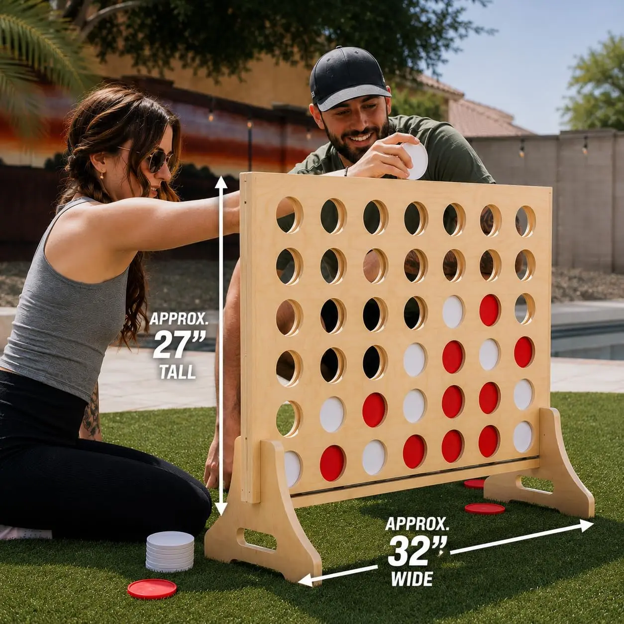 لعبة أربعة في صف عملاقة للعائل - مراجعة Party Games Easter For Family وسعره